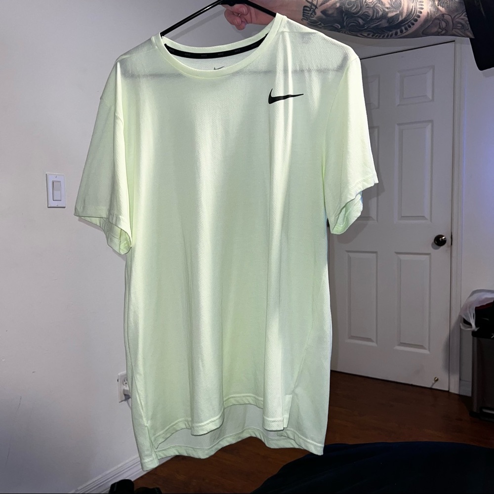 Nike Running Dri-Fit Barely Volt Tee
